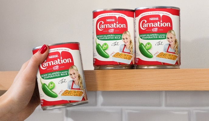 Carnation Jalapeño Evaporated Milk