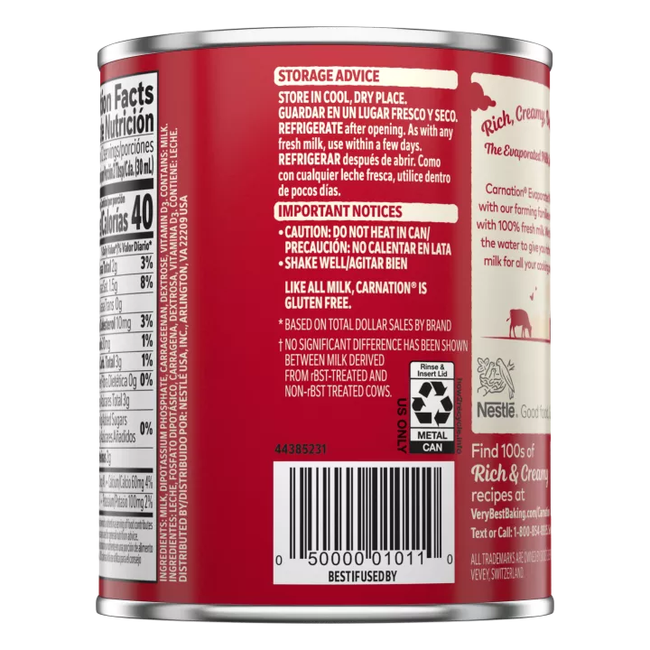 NESTLÉ® CARNATION® Evaporated Milk