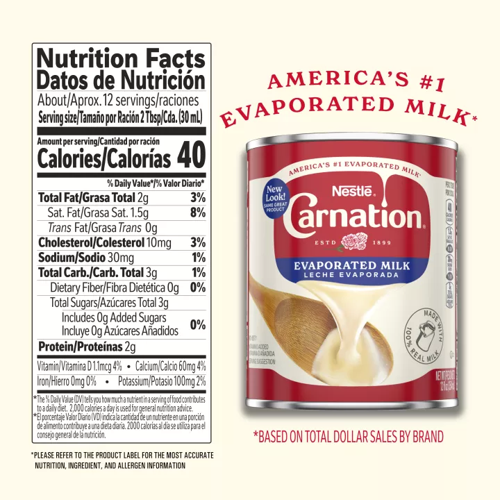 NESTLÉ® CARNATION® Evaporated Milk