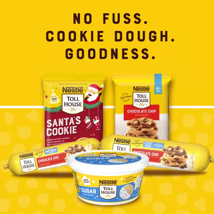 NESTLÉ® TOLL HOUSE® Santa's Cookie Dough